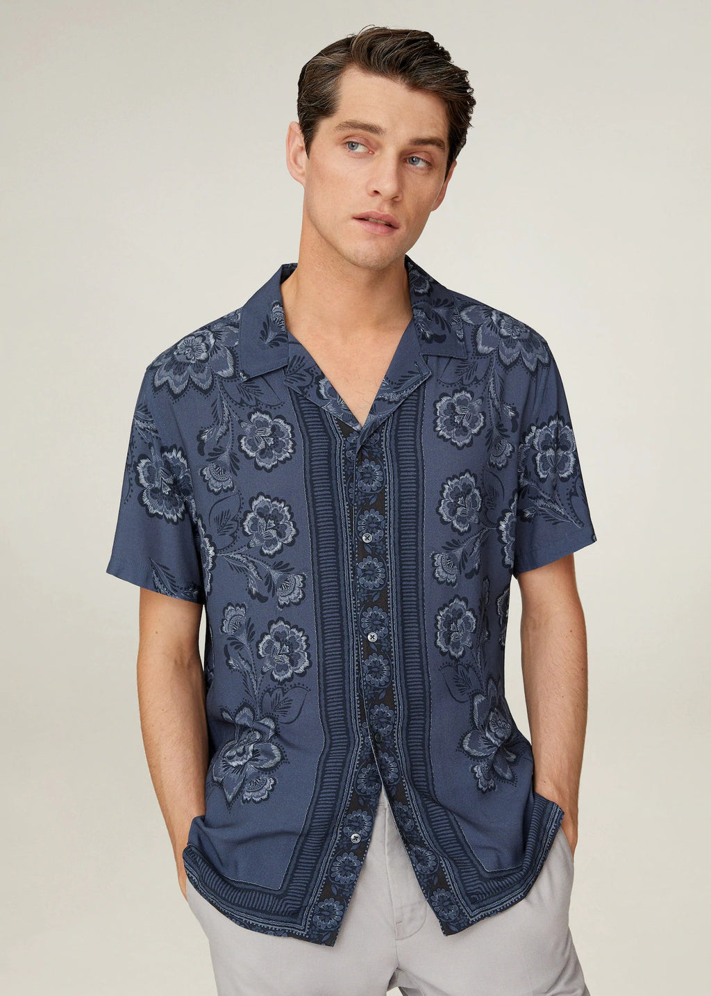 Z1 Hawaiian Button-Up Shirt