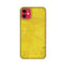 Yellow Paper Pattern Mobile Case Cover