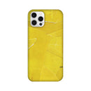 Yellow Paper Pattern Mobile Case Cover for iPhone 12/ iPhone 12 Mini/ iPhone 12 Pro/  iPhone 12 Pro Max