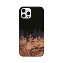 Wood Pattern With Snowflakes Pattern Mobile Case Cover for iPhone 12/ iPhone 12 Mini/ iPhone 12 Pro/ iPhone 12 Pro Max