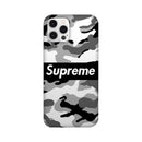 Superme Pattern Mobile Case Cover for iPhone 12/ iPhone 12 Mini/ iPhone 12 Pro/ iPhone 12 Pro Max