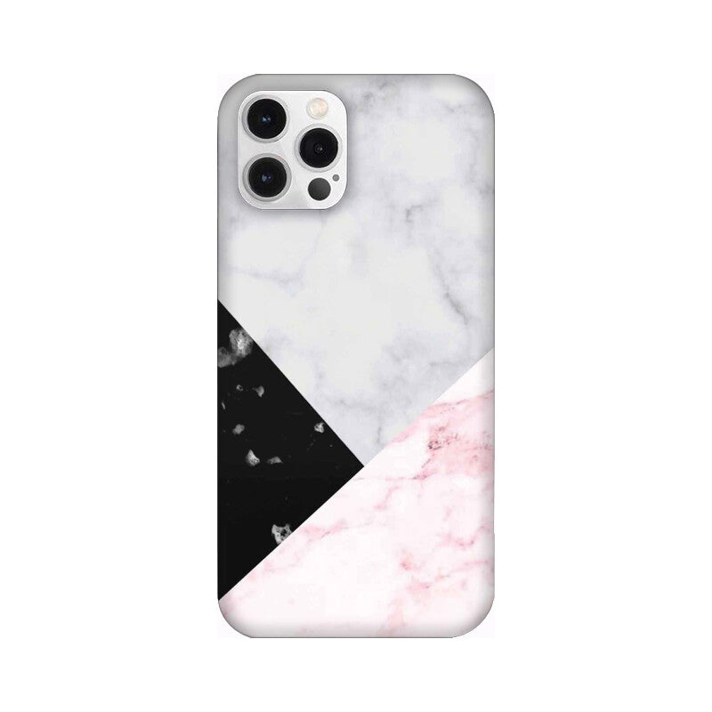 Pink Black & White Marble Pattern Mobile Case Cover for iPhone 12/ iPhone 12 Mini/ iPhone 12 Pro/ iPhone 12 Pro Max