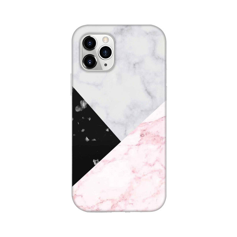 Pink Black & White Marble Pattern Mobile Case Cover for iPhone 11/ iPhone 11 Pro/ iPhone 11 Pro Max