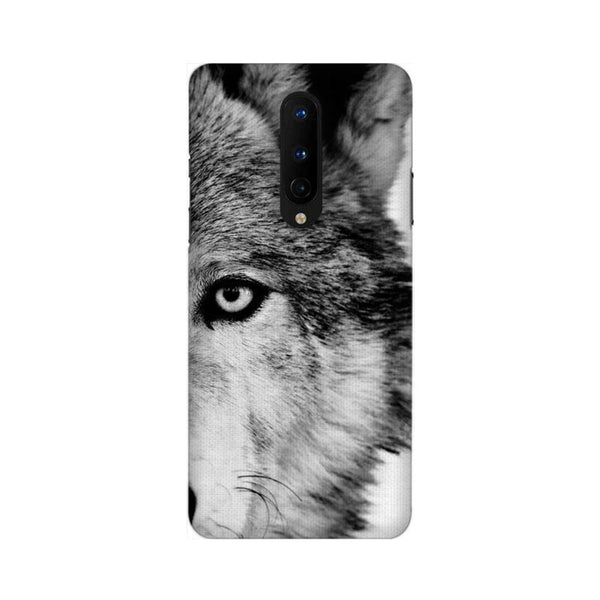 Wolf Face Pattern Mobile Case Cover for OnePlus 8/ OnePlus 8 Pro