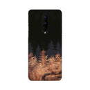 Wood Pattern With Snowflakes Pattern Mobile Case Cover for OnePlus 8/ OnePlus 8 Pro