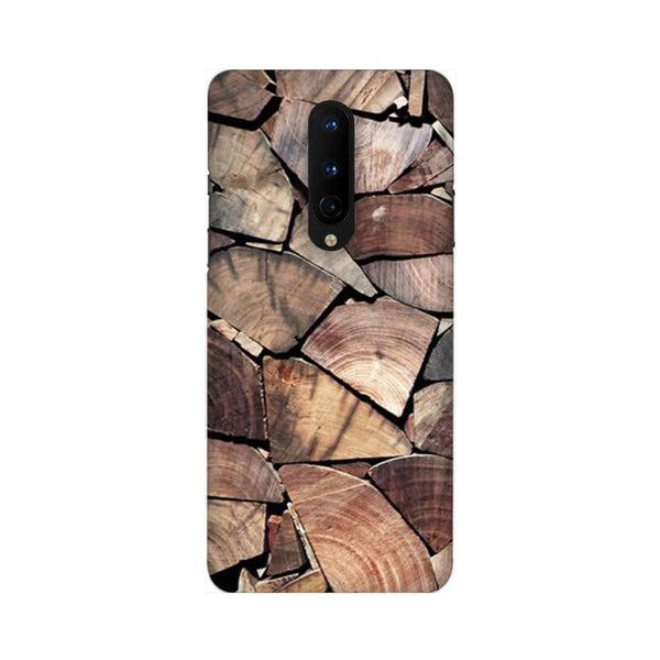 Wood Pieces Pattern Mobile Case Cover for OnePlus 8/ OnePlus 8 Pro