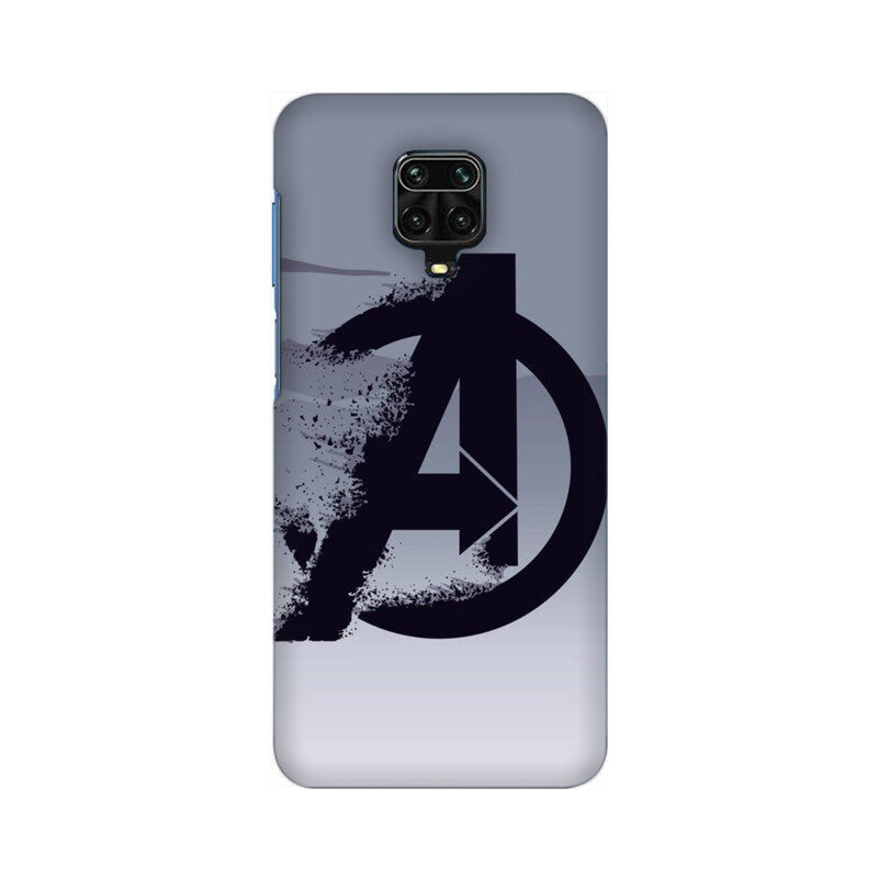 Avengers Logo Pattern Mobile Cover for Redmi Note 9/ Redmi Note 9 Pro