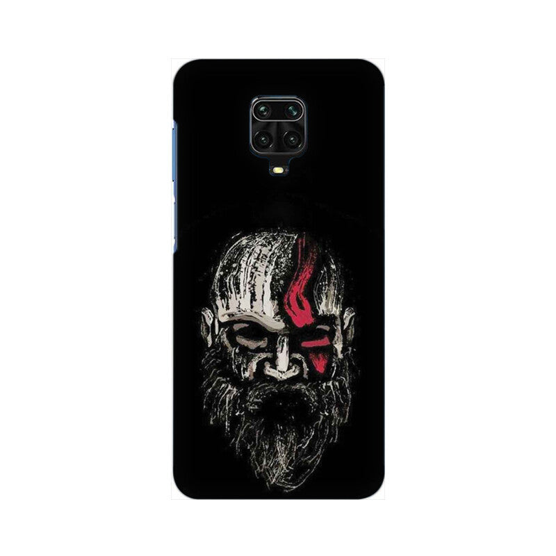 Bearded Old Man Vector Pattern Mobile Case Cover for Redmi Note 9/ Redmi Note 9 Pro