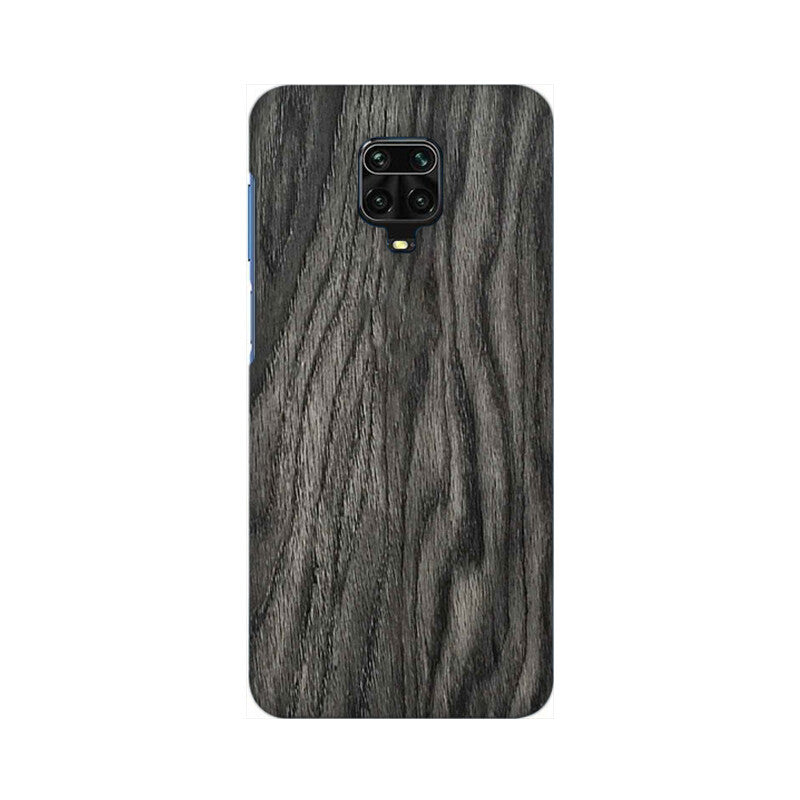 Black Wood Surface Pattern Mobile Case Cover for Redmi Note 9/ Redmi Note 9 Pro