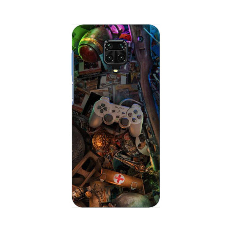 Gaming Pattern Mobile Case Cover for Redmi Note 9/ Redmi Note 9 Pro