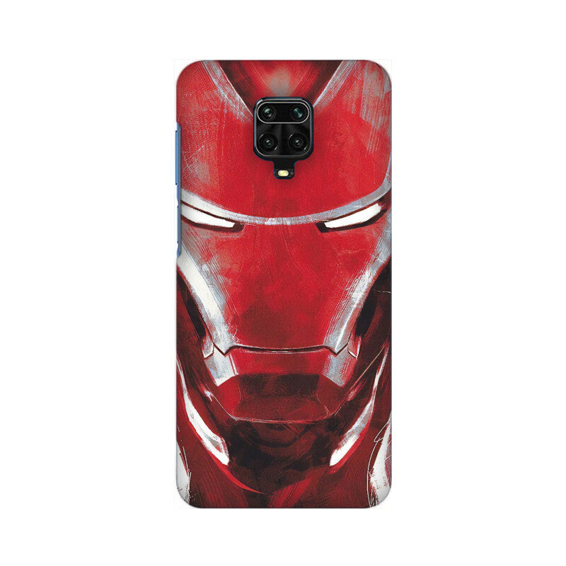 Iron Man Suit Pattern Mobile Case Cover for Redmi Note 9/ Redmi Note 9 Pro