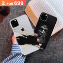 Combo Offer On Beard And Marble Pattern Mobile Case For iPhone 11 Pro Max ( Pack Of 2 )