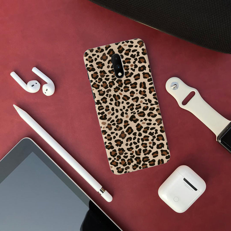 Cheetah Skin Pattern Mobile Case Cover For Oneplus 7