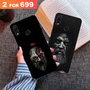 Combo Offer On Black And White Beard Man And Old Beard Man Pattern Mobile Case For Redmi Note 7 Pro ( Pack Of 2 )