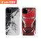 Combo Offer On Iron Man And Marble Pattern Mobile Case For IPhone 11 Pro Max ( Pack Of 2 )