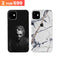 Combo Offer On Black And White Joker And Marble Pattern Mobile Case For IPhone 11 ( Pack Of 2 )