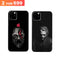 Combo Offer On Black And White Joker And Beard Old Man Pattern Mobile Case For IPhone 11 Pro Max ( Pack Of 2 )