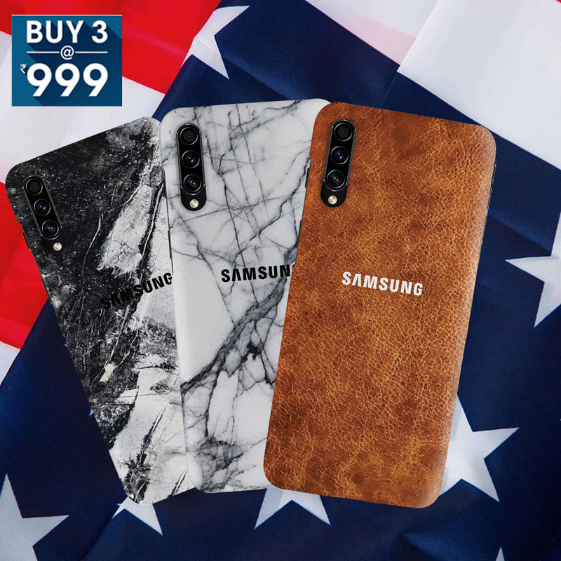 Combo Offer On Deasert And Marble Pattern Mobile Case For Galaxy A30S ( Pack Of 3 )