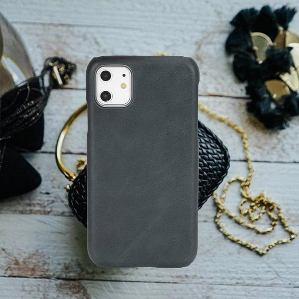 Real Leather Case for Iphone 11