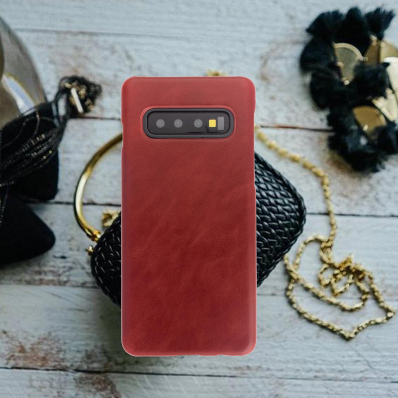 Real Leather Case for Galaxy S10Plus