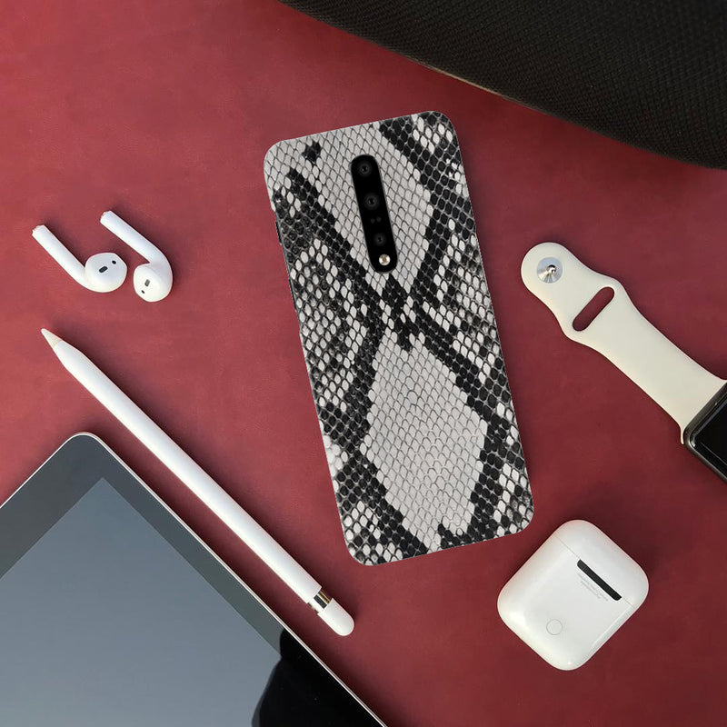 Snake Skin Pattern Mobile Case Cover For Oneplus 7 Pro