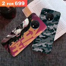 Combo Offer On Joker And Green Camo Pattern Mobile Case For Oneplus 7T ( Pack Of 2 )