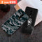 Combo Offer On Black And White Joker And Green Camo Pattern Mobile Case For Oneplus 7T Pro ( Pack Of 2 )