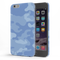 Blue and White Camouflage Printed Slim Cases and Cover for iPhone 6 Plus