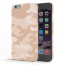 Cream and White Camouflage Printed Slim Cases and Cover for iPhone 6 Plus