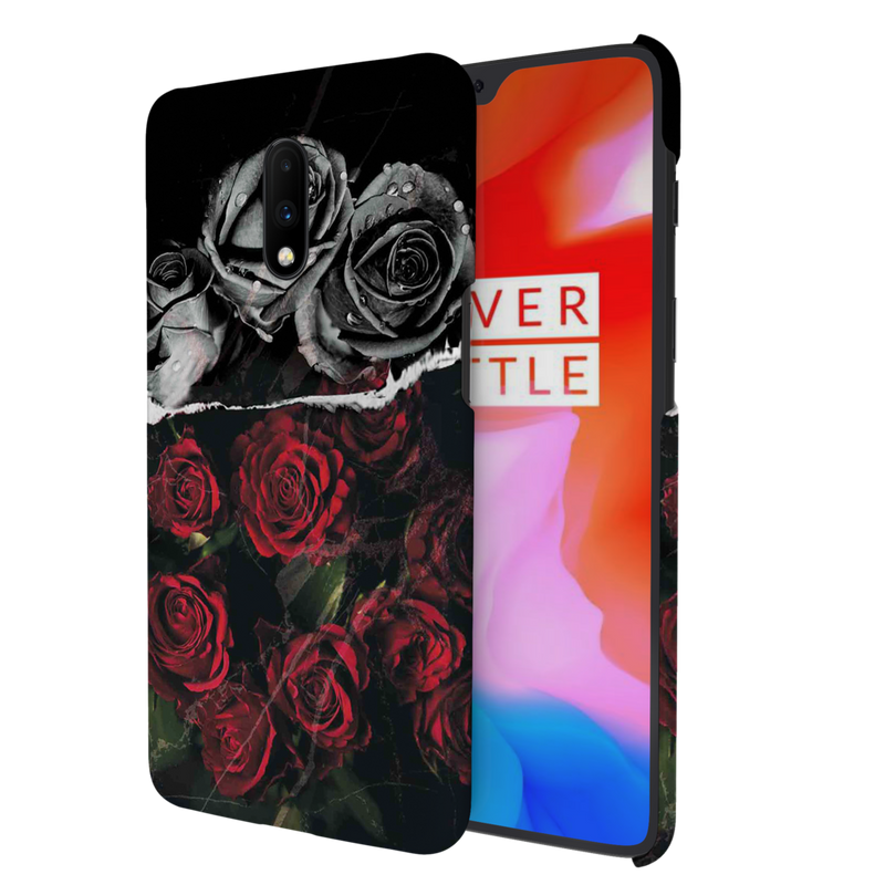 Dark Roses Printed Slim Cases and Cover for OnePlus 7