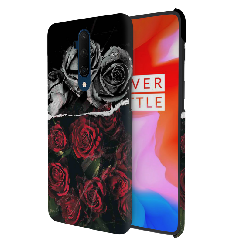 Dark Roses Printed Slim Cases and Cover for OnePlus 7T Pro