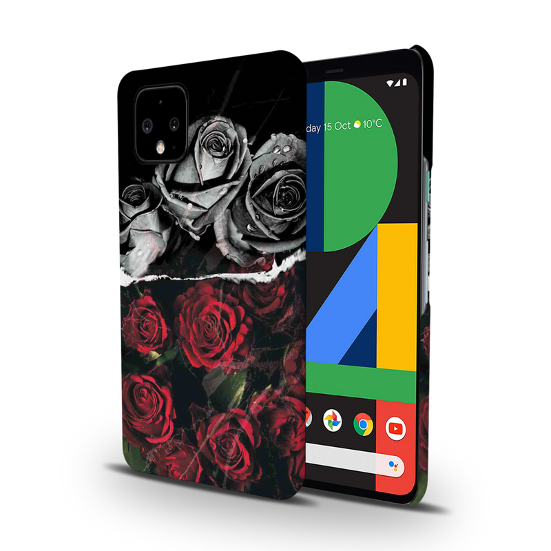 Dark Roses Printed Slim Cases and Cover for Pixel 4 XL