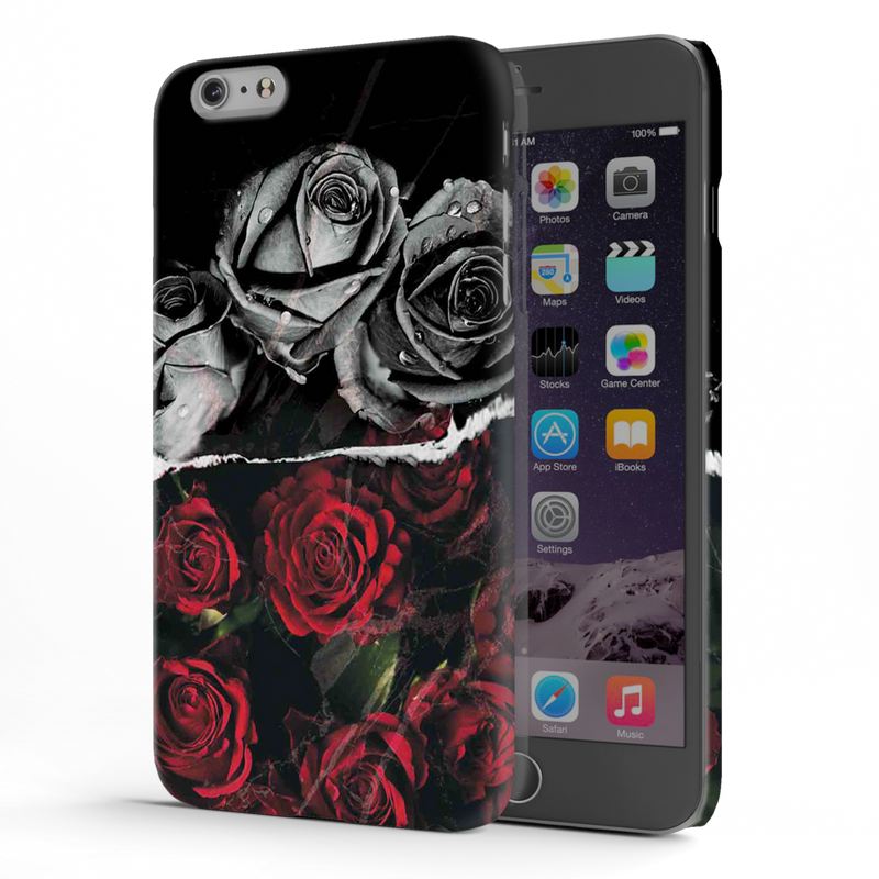 Dark Roses Printed Slim Cases and Cover for iPhone 6 Plus