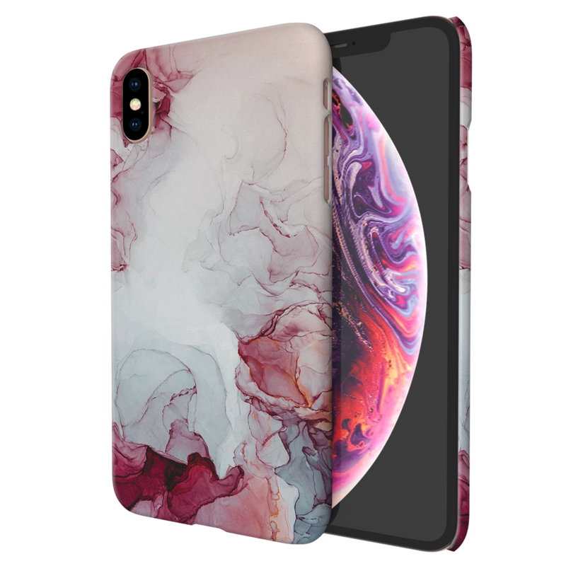 Galaxy Marble Printed Slim Cases and Cover for iPhone XS Max