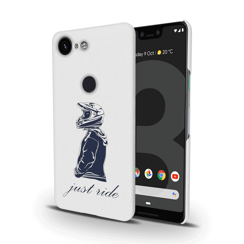 Just Ride Printed Slim Cases and Cover for Pixel 3 XL