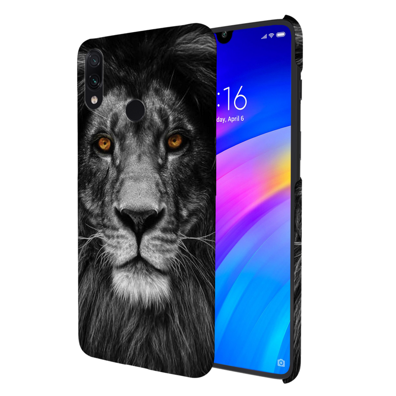 Lion Face Printed Slim Cases and Cover for Redmi Note 7 Pro