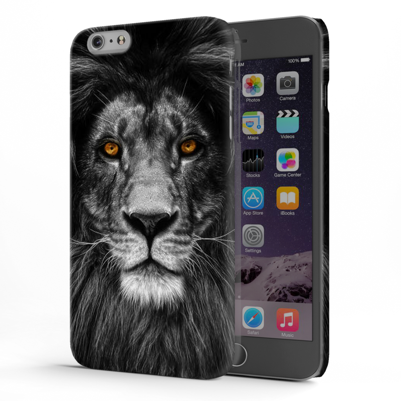 Lion Face Printed Slim Cases and Cover for iPhone 6 Plus