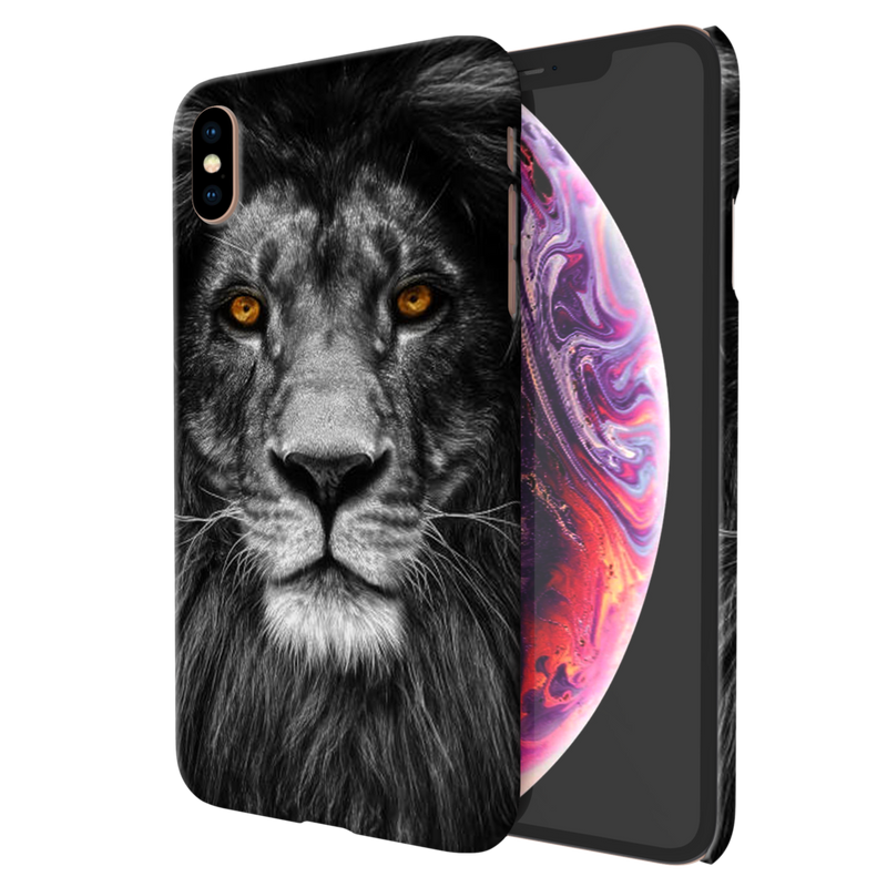 Lion Face Printed Slim Cases and Cover for iPhone XS Max