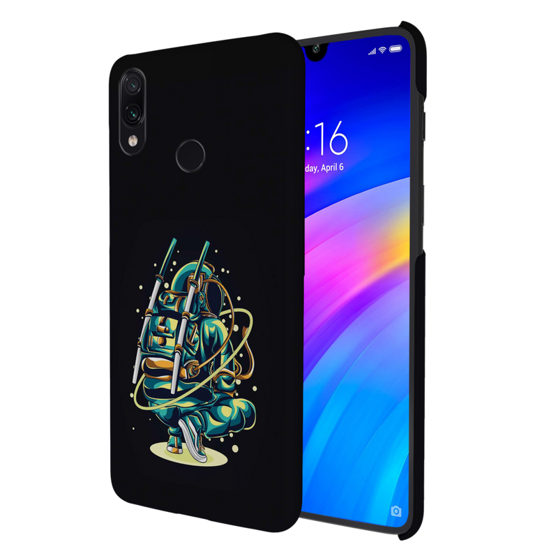 Ninja Astronaut Printed Slim Cases and Cover for Redmi Note 7 Pro