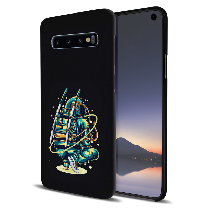 Ninja Astronaut Printed Slim Cases and Cover for Galaxy S10