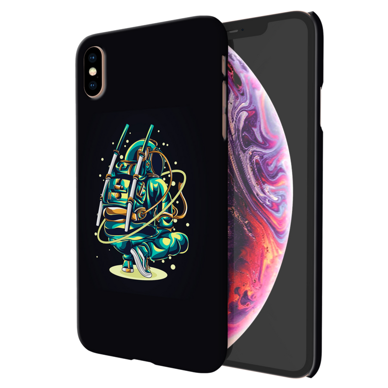 Ninja Astronaut Printed Slim Cases and Cover for iPhone XS Max