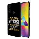 Papa the legend Printed Slim Cases and Cover for Galaxy A20S