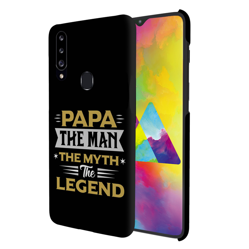 Papa the legend Printed Slim Cases and Cover for Galaxy A20S