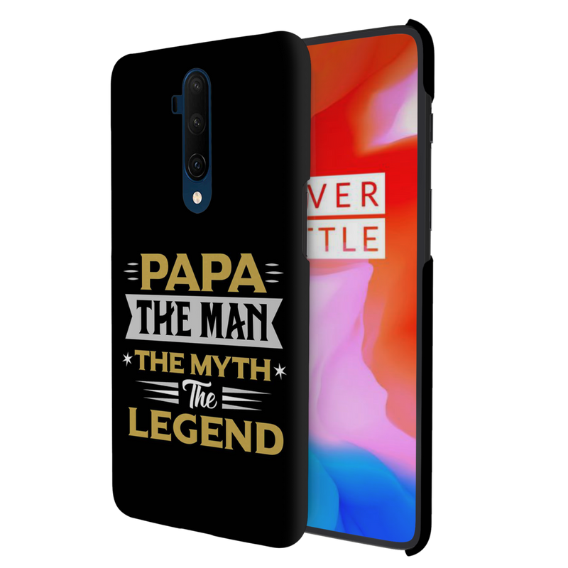 Papa the legend Printed Slim Cases and Cover for OnePlus 7T Pro