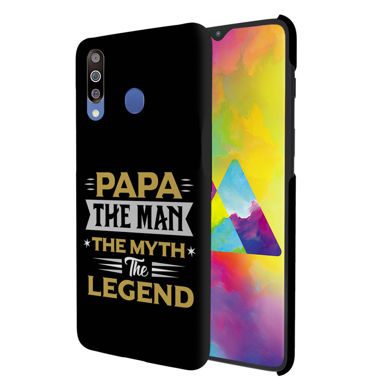 Papa the legend Printed Slim Cases and Cover for Galaxy M30