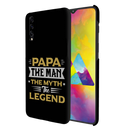 Papa the legend Printed Slim Cases and Cover for Galaxy A50