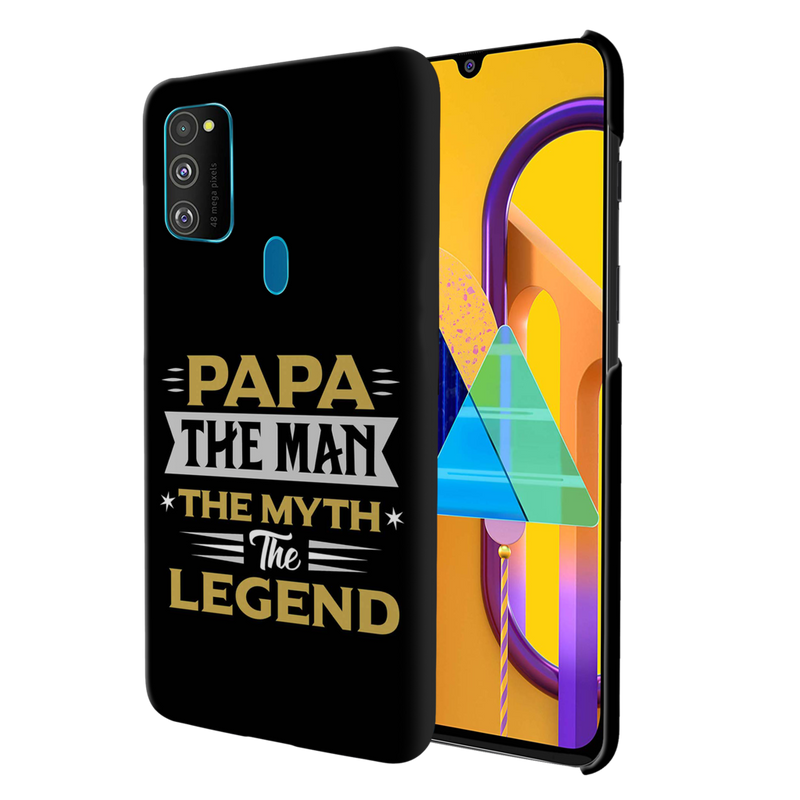 Papa the legend Printed Slim Cases and Cover for Galaxy M30S