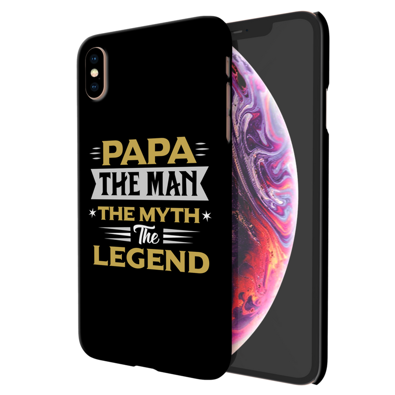 Papa the legend Printed Slim Cases and Cover for iPhone XS Max