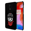 Rider Panda Printed Slim Cases and Cover for OnePlus 7