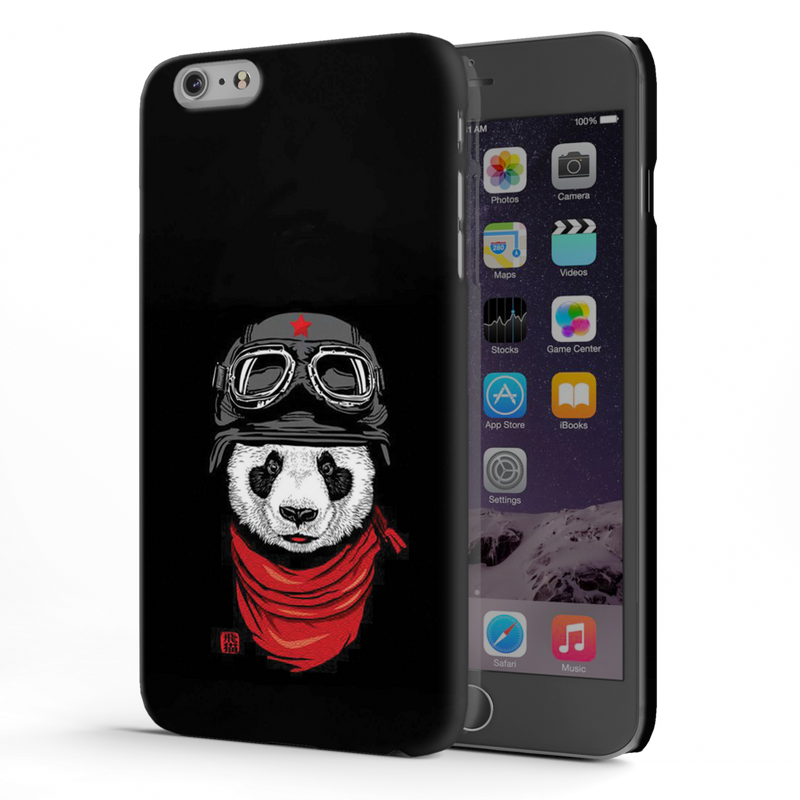 Rider Panda Printed Slim Cases and Cover for iPhone 6 Plus